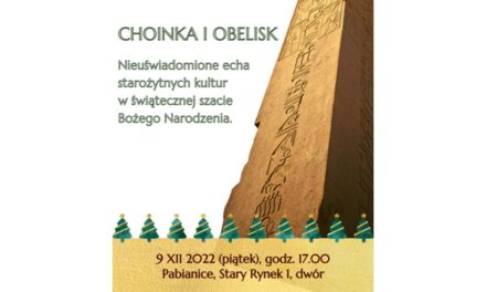 Choinka i obelisk